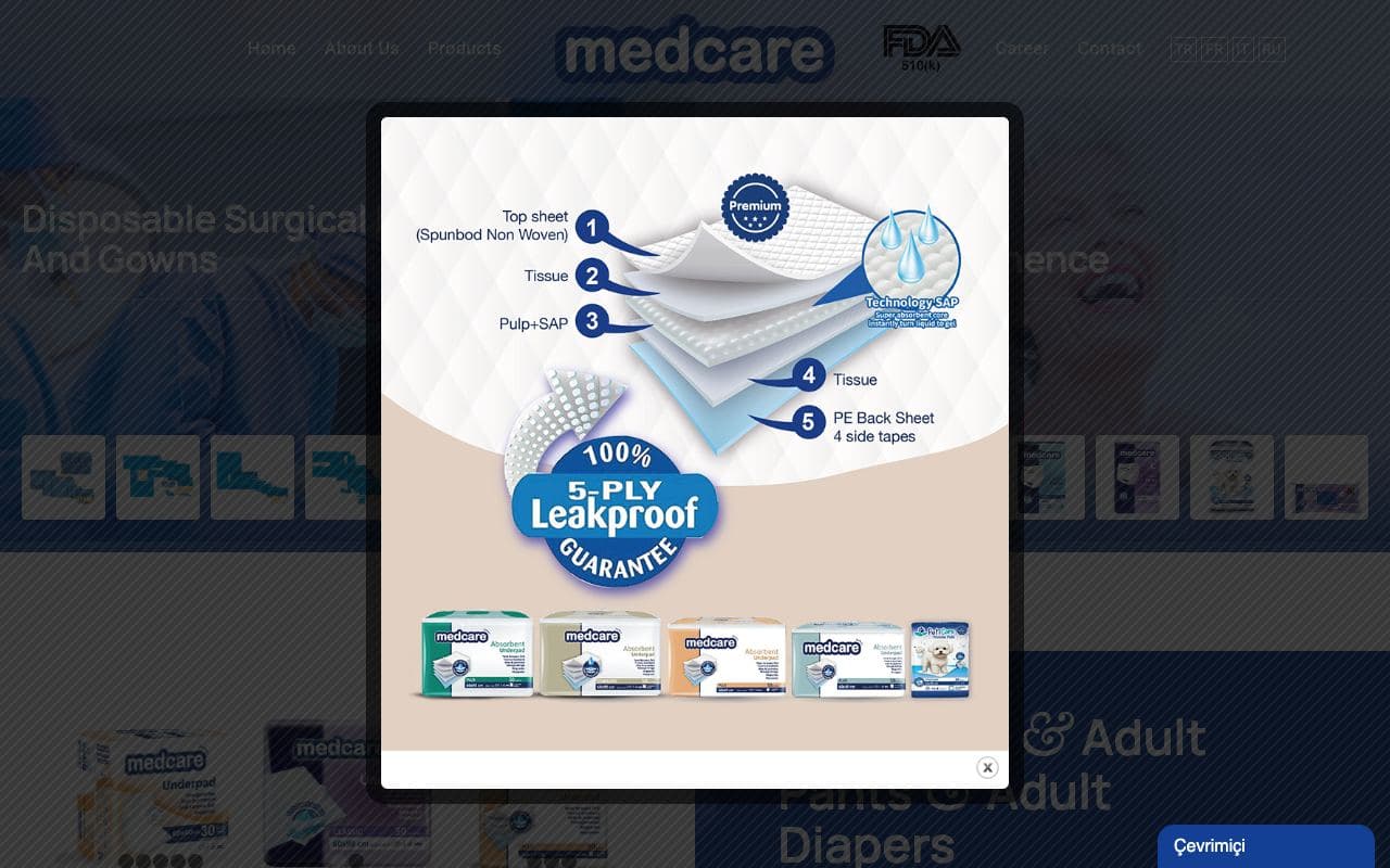 حفاضات كبار
